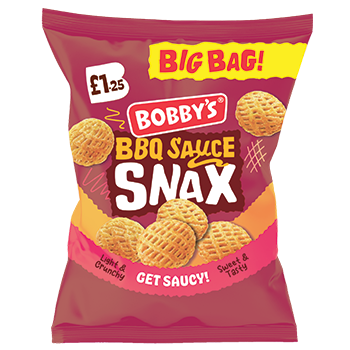 Bobby&#39;s BBQ Sauce SNAX Crisps 60g Bag