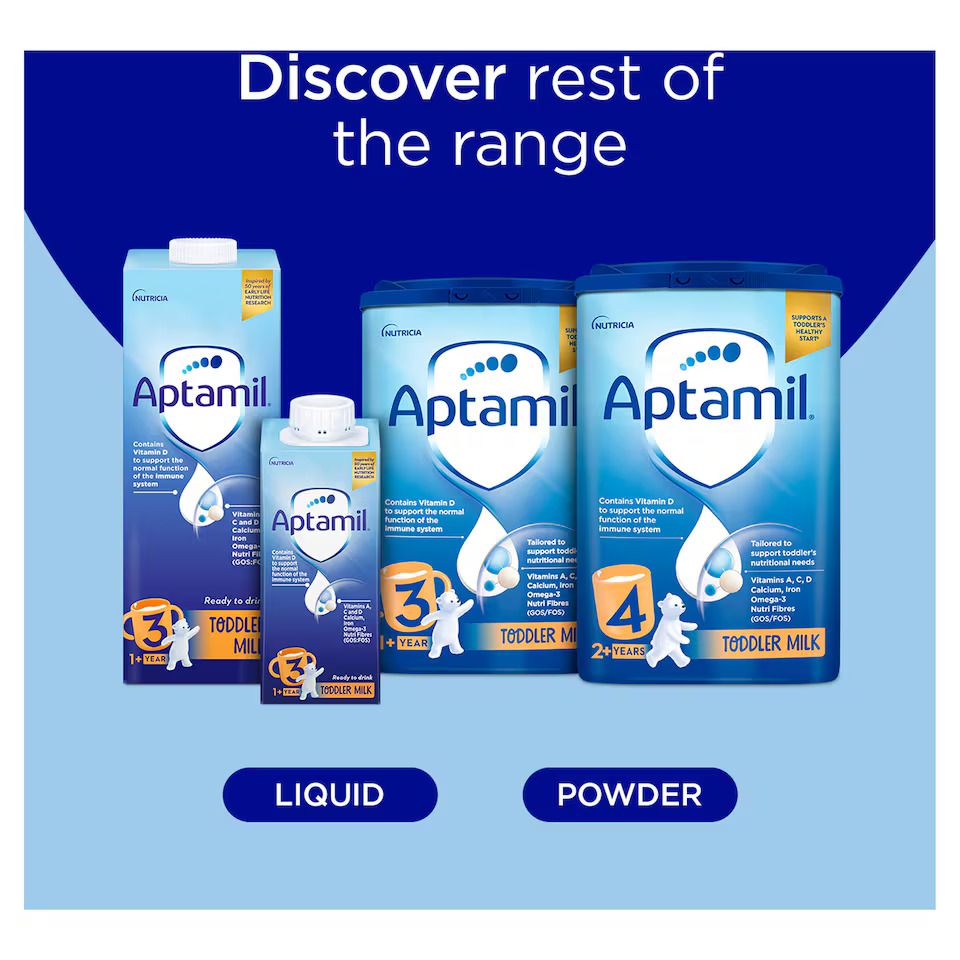 Aptamil 3 Toddler Milk Formula Powder 1+ Years 800g