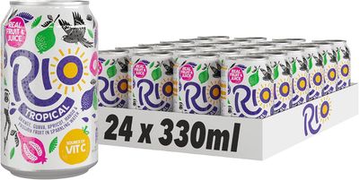Rio Tropical Original 330ml Can Drink [Case of 24 Cans]