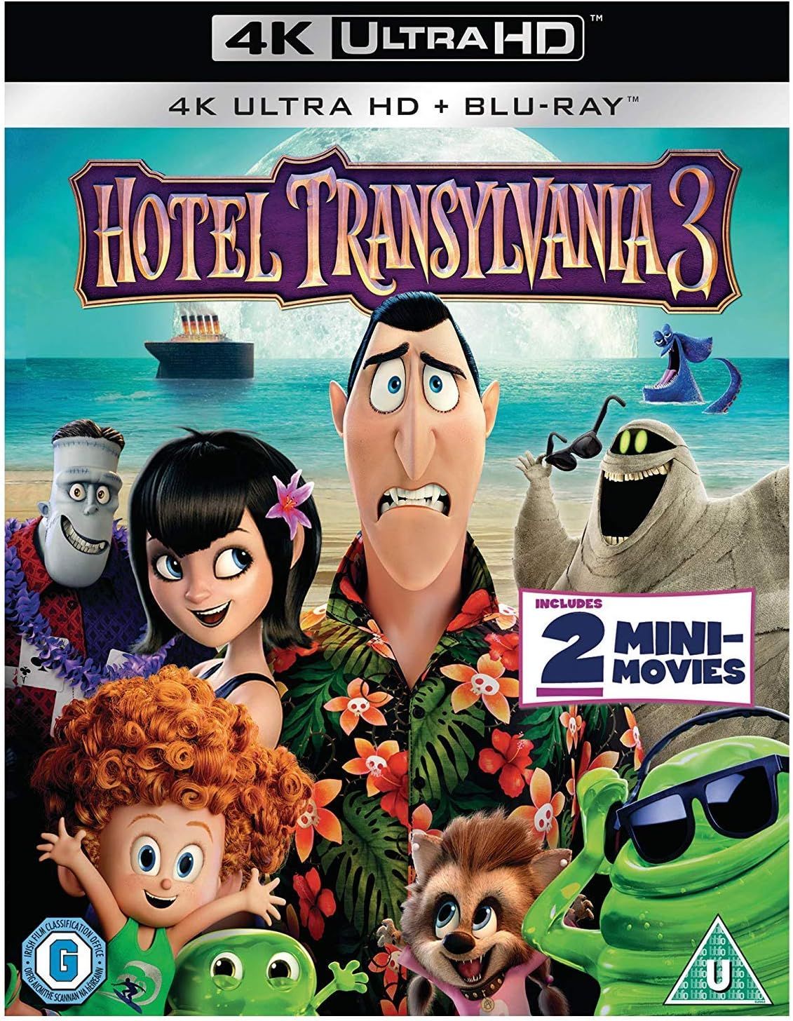 Hotel Transylvania 3 [2018] 4K Ultra HD + Blu-ray [Region Free]