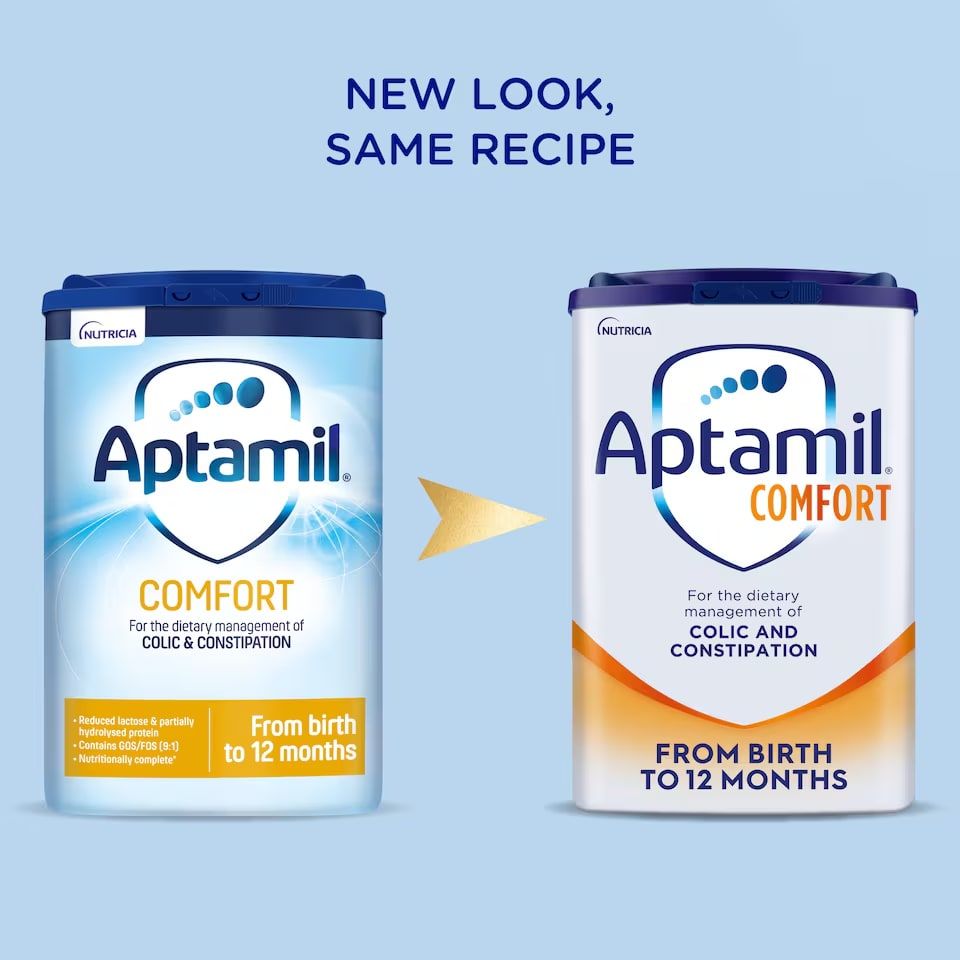 Aptamil Comfort Baby Milk Formula Powder from Birth 800g