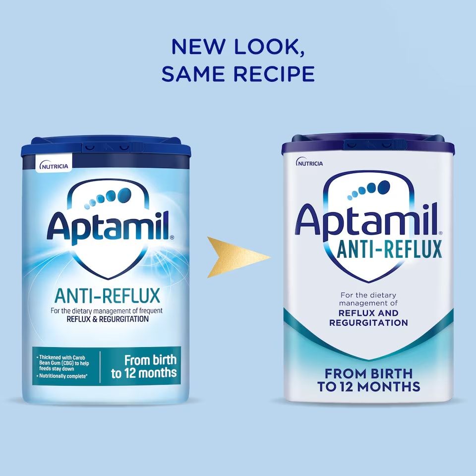 Aptamil Anti-Reflux Baby Milk Formula Powder from Birth 800g