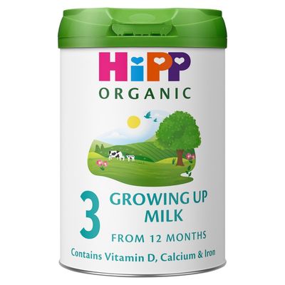 HiPP Organic 3 Growing up Baby Milk Powder Formula, From 12 Months, 800g Tub