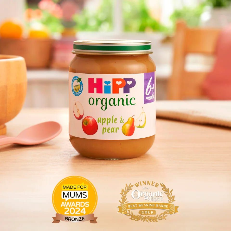 Hipp Organic Rice Pudding With Apple &amp; Pear 7+ Months 160G