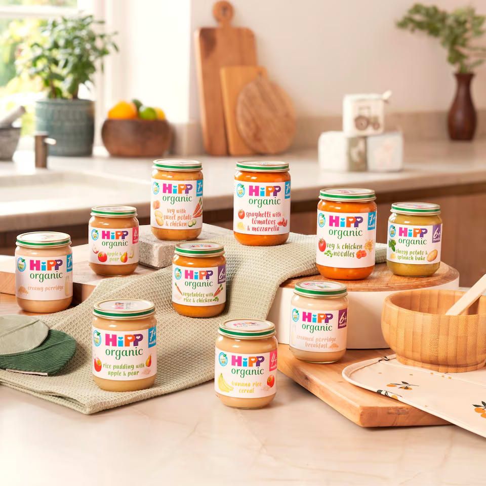 Hipp Organic Rice Pudding With Apple &amp; Pear 7+ Months 160G