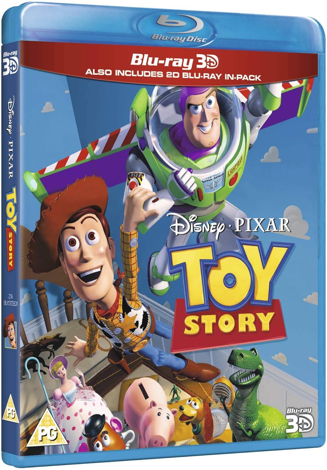 Toy Story [1995] Blu-ray 3D + Blu-ray [Region Free]