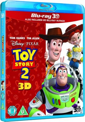 Toy Story 2 [1999] Blu-ray 3D + Blu-ray [Region Free]