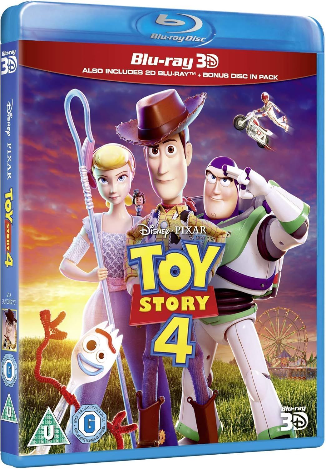Toy Story 4 [2019] Blu-ray 3D + Blu-ray [Region Free]
