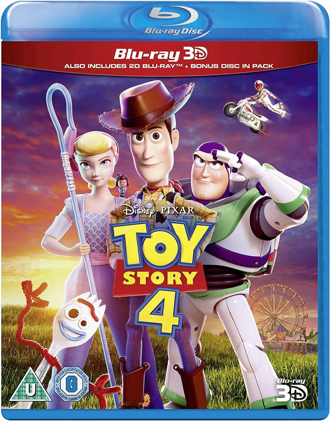 Toy Story 4 [2019] Blu-ray 3D + Blu-ray [Region Free]