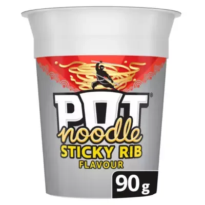 Pot Noodle [Sticky Rib Flavor] 90g