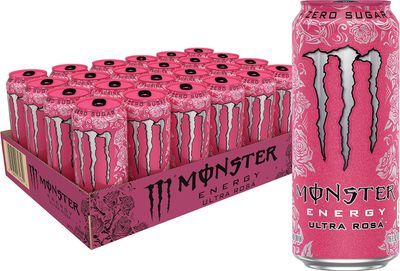 Monster Energy Ultra Rosa [Zero Sugar] 500ml Can [CASE of 24 Cans]