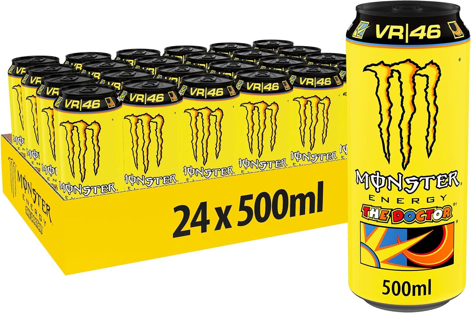 Monster Energy The Doctor [500ml] Can [CASE of 24 Cans]