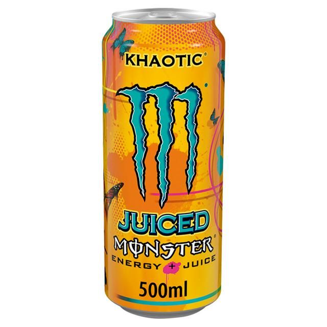 Monster Energy Khaotic [500ml] Can [CASE of 24 Cans]