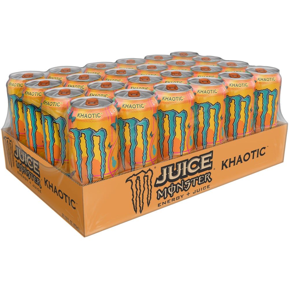 Monster Energy Khaotic [500ml] Can [CASE of 24 Cans]