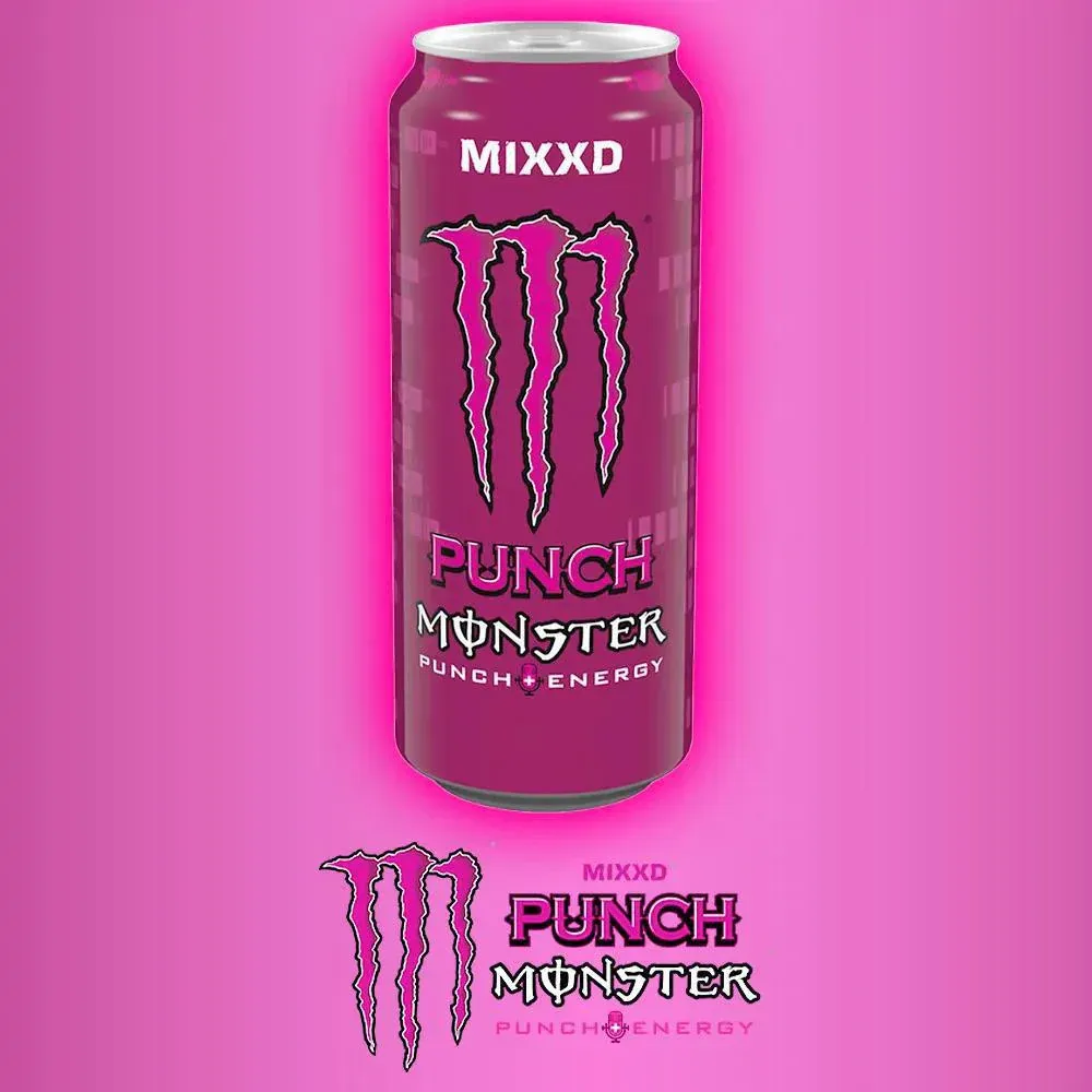 Monster Energy MIXXD Punch [500ml] Can [CASE of 24 Cans]