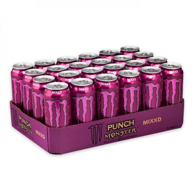 Monster Energy MIXXD Punch [500ml] Can [CASE of 24 Cans]