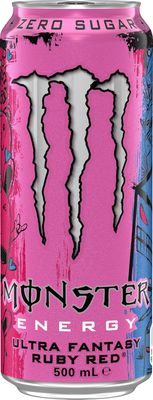 Monster Energy Ultra Fantasy Ruby Red [Zero Sugar] 500ml Can
