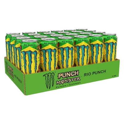 Monster Energy Rio Punch [500ml] Can [CASE of 24 Cans]