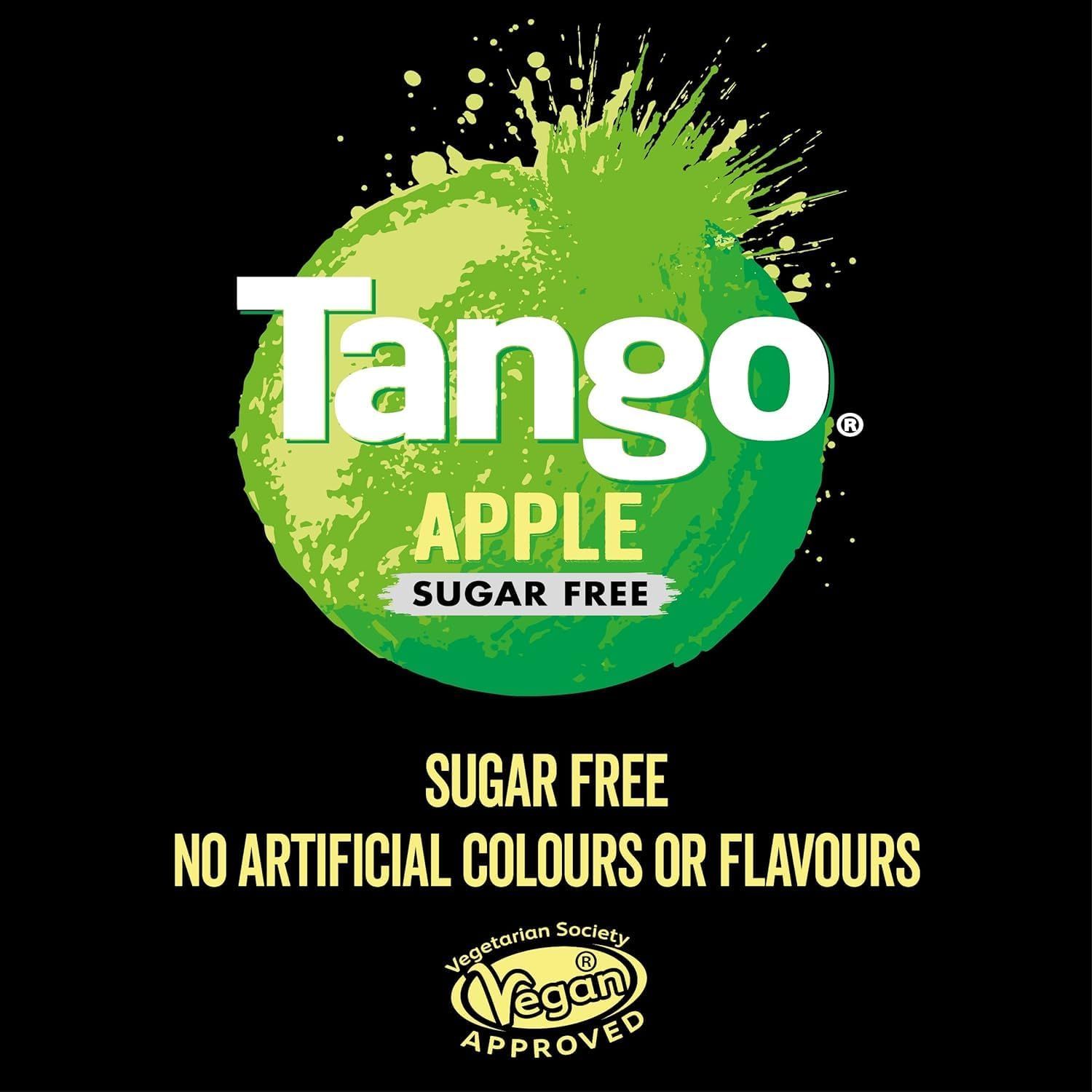 Tango [Sugar Free] APPLE 330ml Can [CASE of 24 Cans]