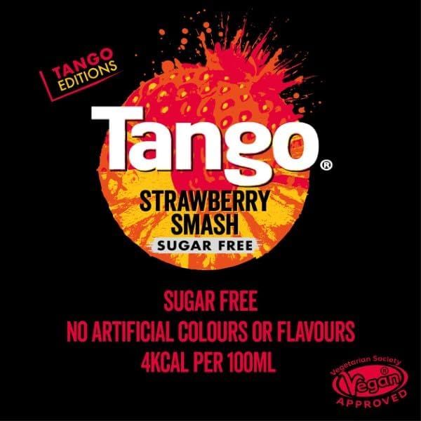 Tango [Sugar Free] Strawberry Smash 330ml Can