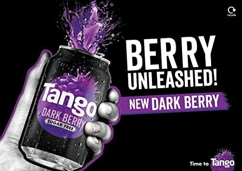 Tango [Sugar Free] DARK BERRY 330ml Can [CASE of 24 Cans]
