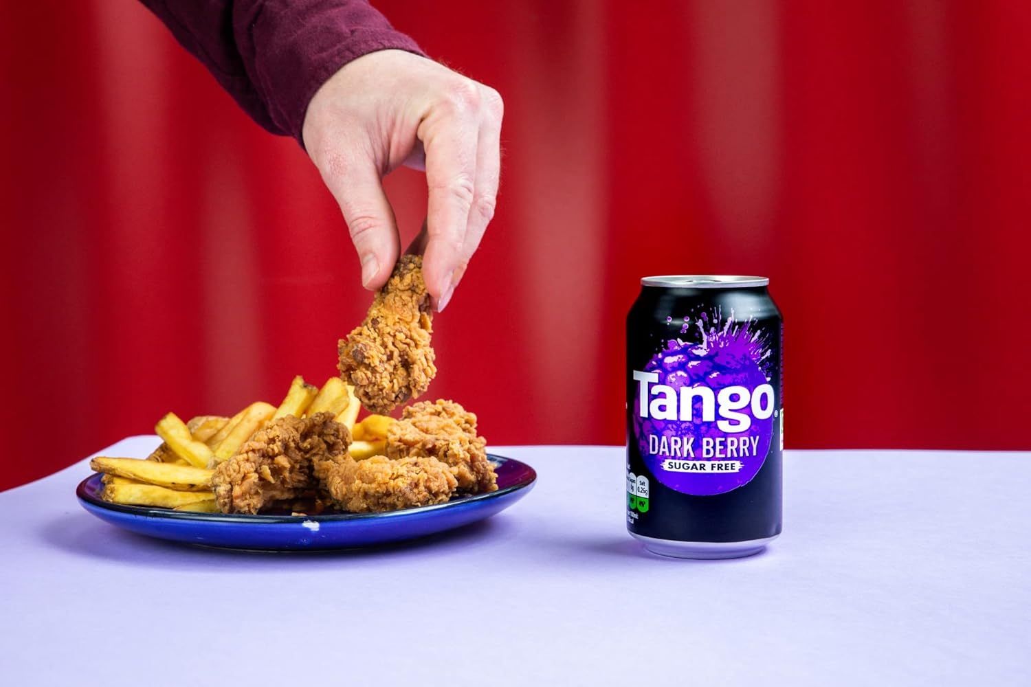 Tango [Sugar Free] DARK BERRY 330ml Can [CASE of 24 Cans]