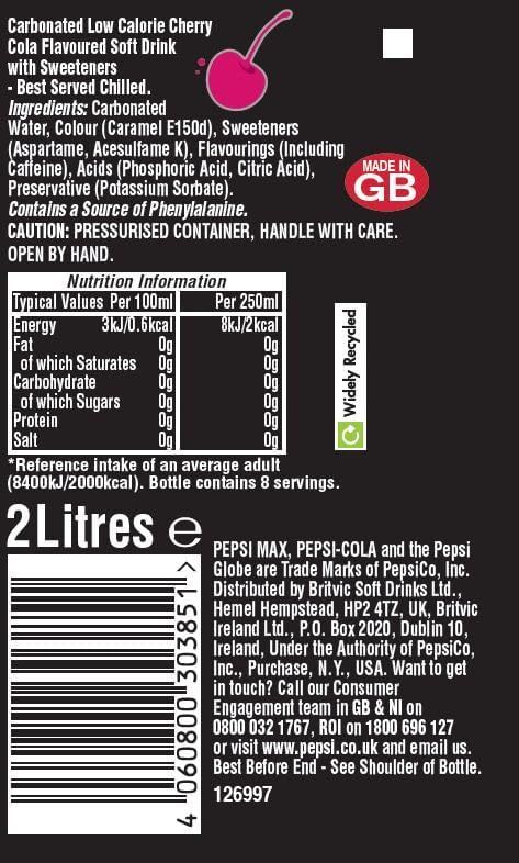 Tango [Sugar Free] CHERRY 330ml Can [CASE of 24 Cans]