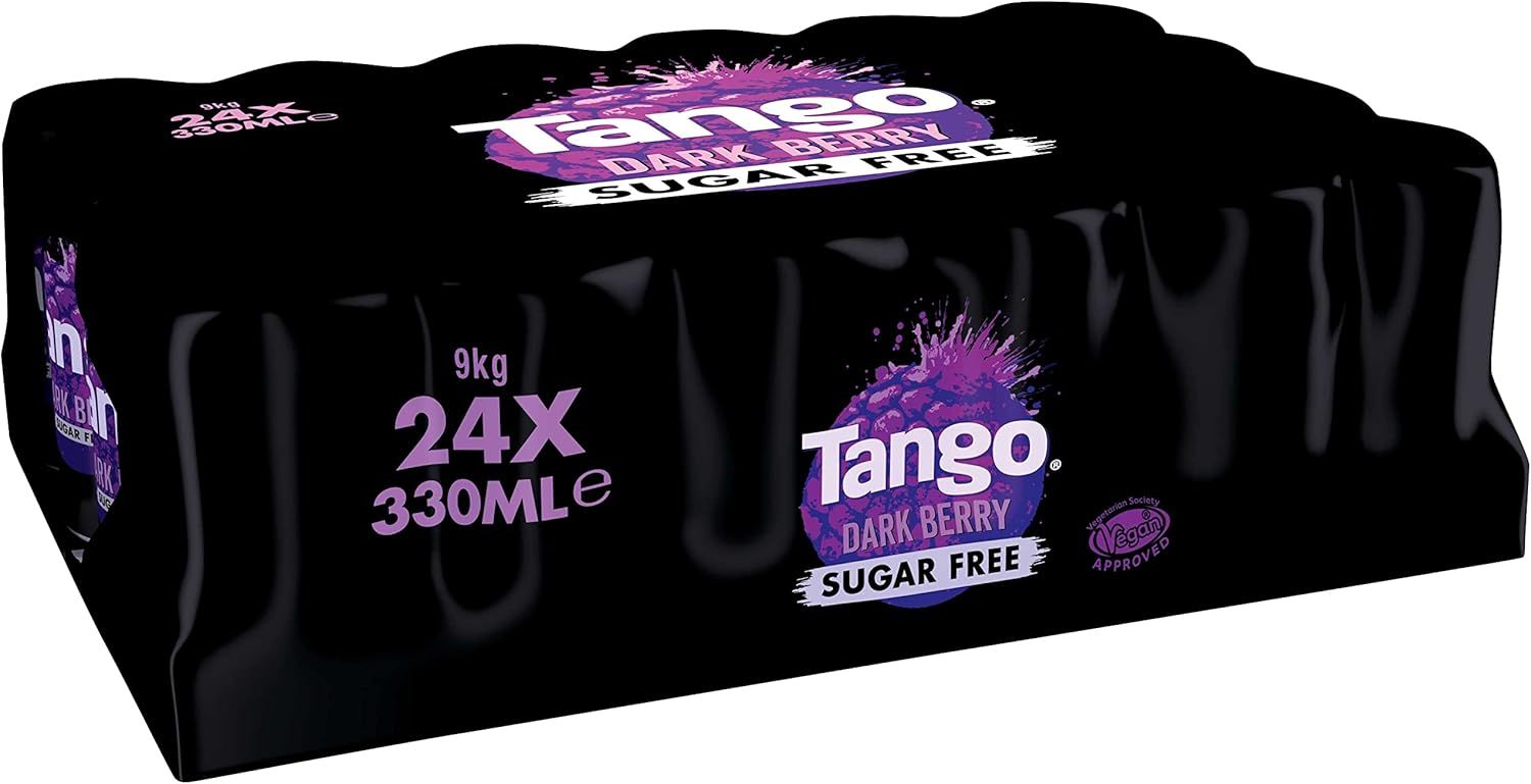 Tango [Sugar Free] DARK BERRY 330ml Can [CASE of 24 Cans]