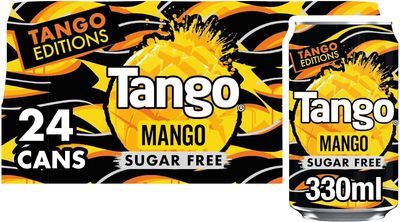 Tango [Sugar Free] MANGO 330ml Can [CASE of 24 Cans]