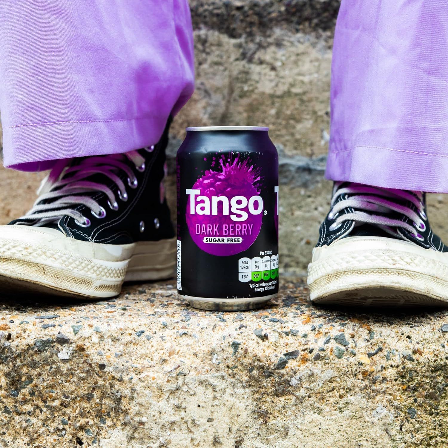 Tango [Sugar Free] DARK BERRY 330ml Can [CASE of 24 Cans]
