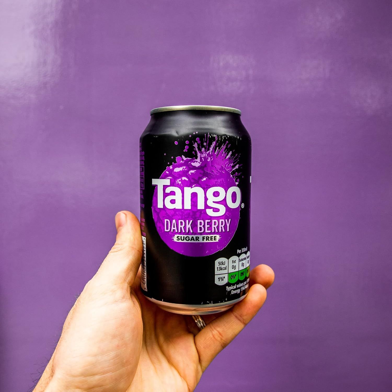 Tango [Sugar Free] DARK BERRY 330ml Can [CASE of 24 Cans]
