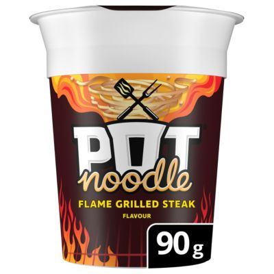 Pot Noodle [Flame Grilled Steak Flavor] 90g