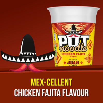 Pot Noodle [Chicken Fajita Flavor] 90g