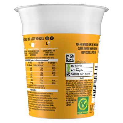 Pot Noodle [Original Curry Flavor] 90g