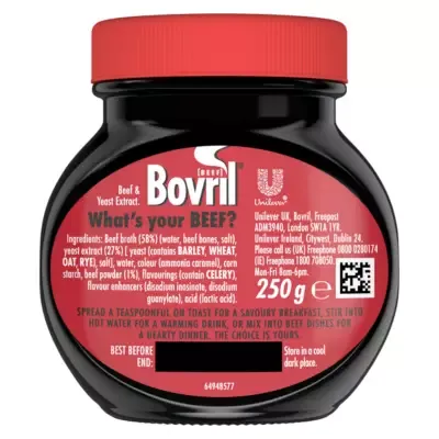 Bovril Yeast Extract Beef 250g Jar