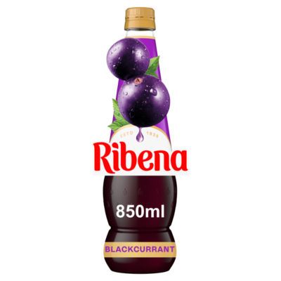 Ribena Blackcurrant Squash 850ml Bottle