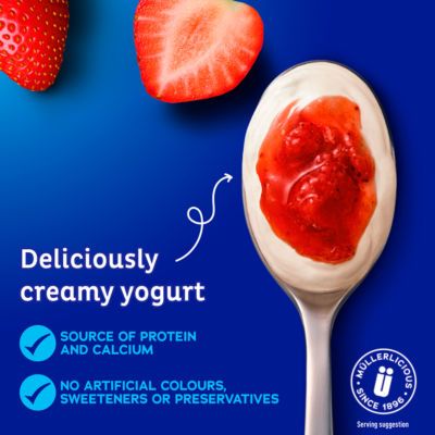 Muller Corner Strawberry 136g Yogurt