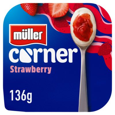 Muller Corner Strawberry 136g Yogurt