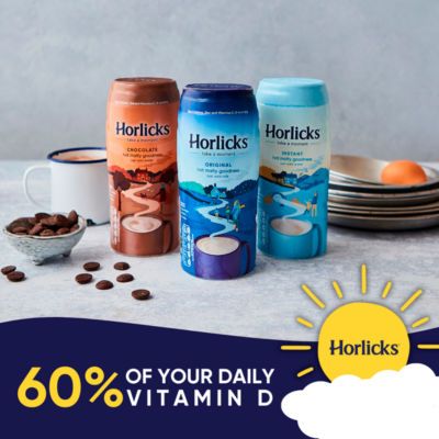 Horlicks Original Hot Malty Goodness 400g Tub