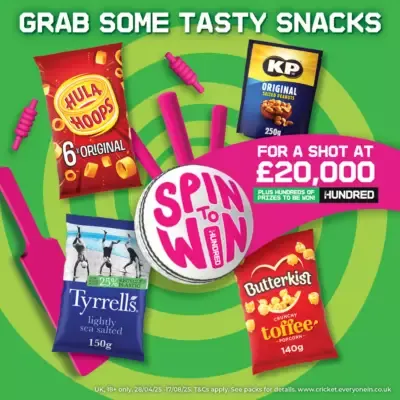 Hula Hoops Original Multipack Crisps (6 x 24g)