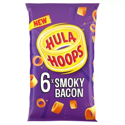 Hula Hoops Smoky Bacon Flavour (6 x 24g)