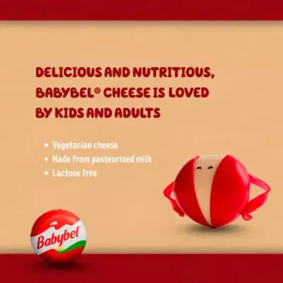 Mini Babybel Original Cheese Snack 20g [Pack of 12]