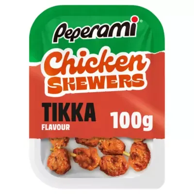 Peperami Tikka Flavour Chicken Skewers -100g