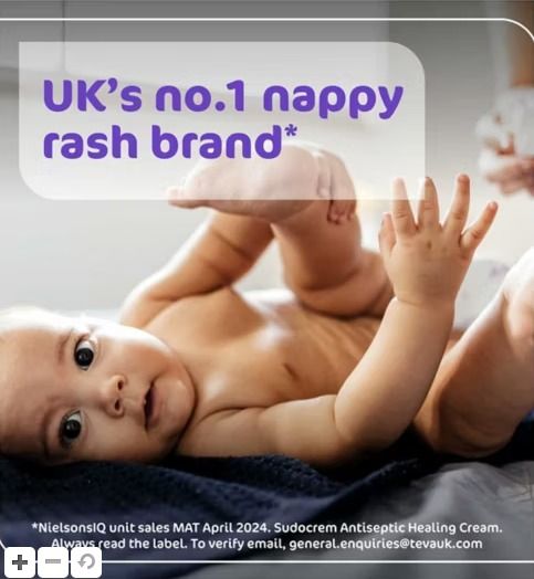 Sudocrem Antiseptic Healing Nappy Cream 125g