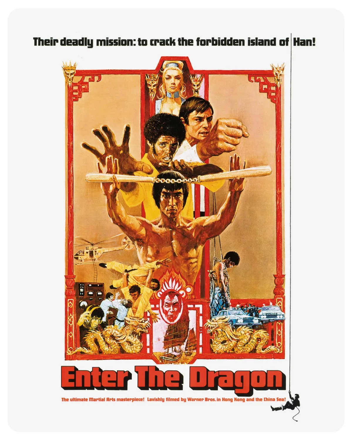 Enter the Dragon [1973] 4K Ultra HD + Blu-ray Steelbook [Region Free] Limited Edition