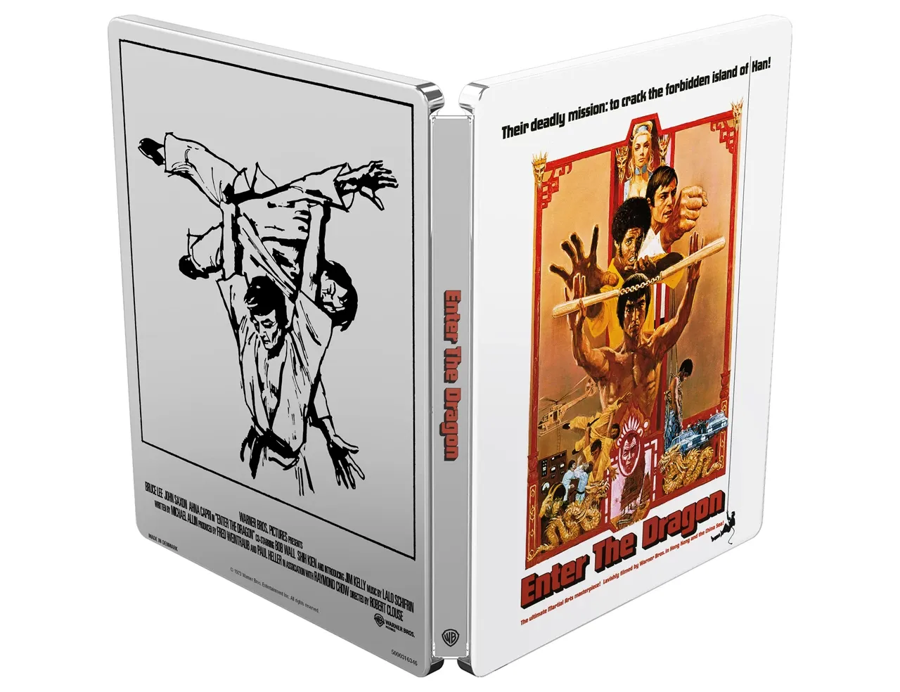 Enter the Dragon [1973] 4K Ultra HD + Blu-ray Steelbook [Region Free] Limited Edition