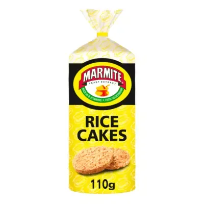 Kallo Marmite Yeast Extract Rice Cakes 110g Pack