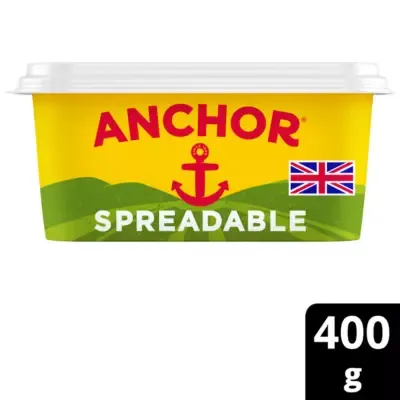 Anchor Spreadable Blend of Butter and Rapeseed Oil 400g