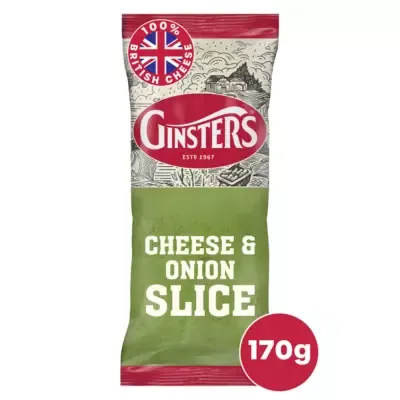Ginsters Cheese &amp; Onion Slice