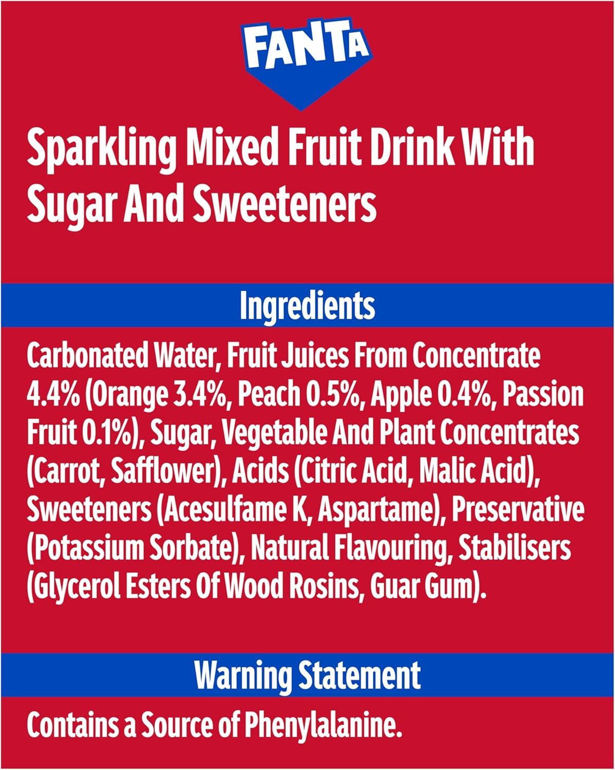 Fanta Fruit Twist 330ml Can